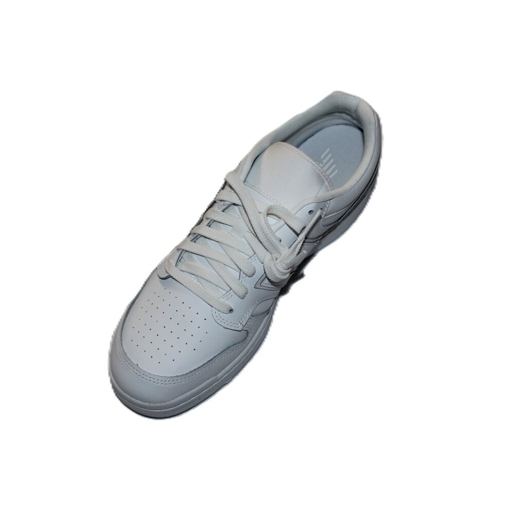 NEW BALANCE MEN'S WHITE LEATHER SNEAKERS US 11D/ UK 10 1/2 / EUR45
